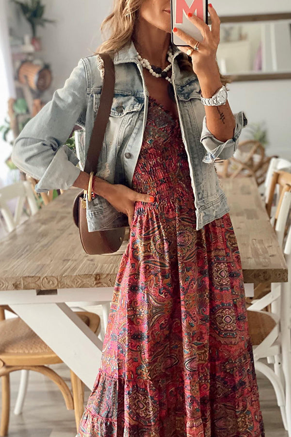 Stilla | Endless Love Story Paisley Maxi Kjole