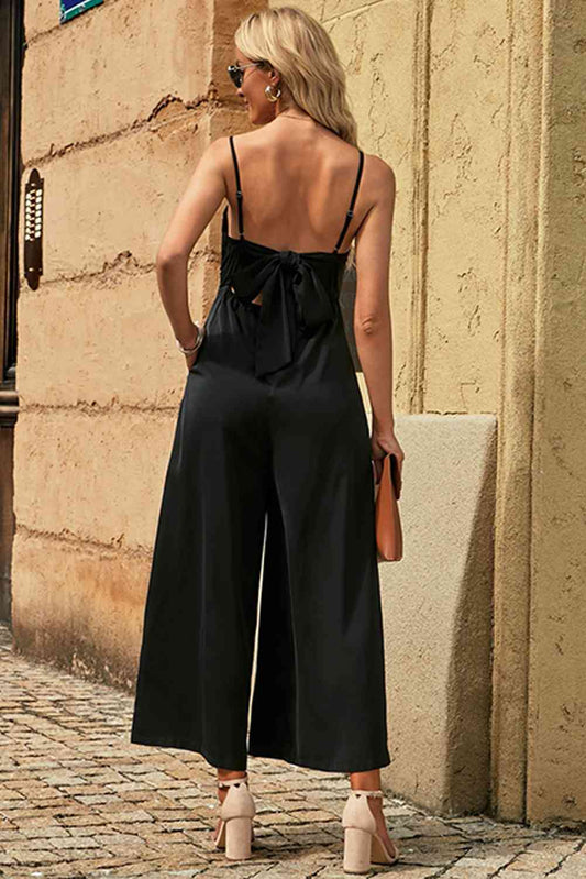Stilla | Stropbundet sømdetalje jumpsuit