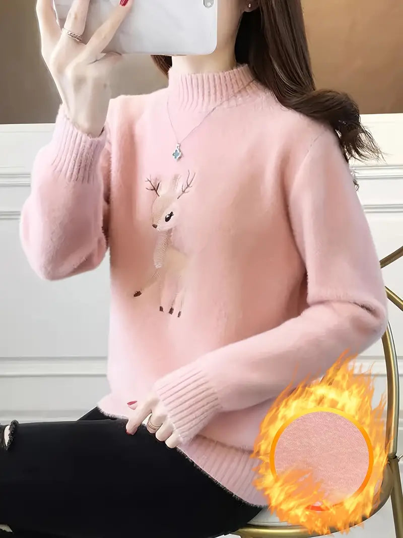 Stilla | Rullekrave Sweater Bomuld