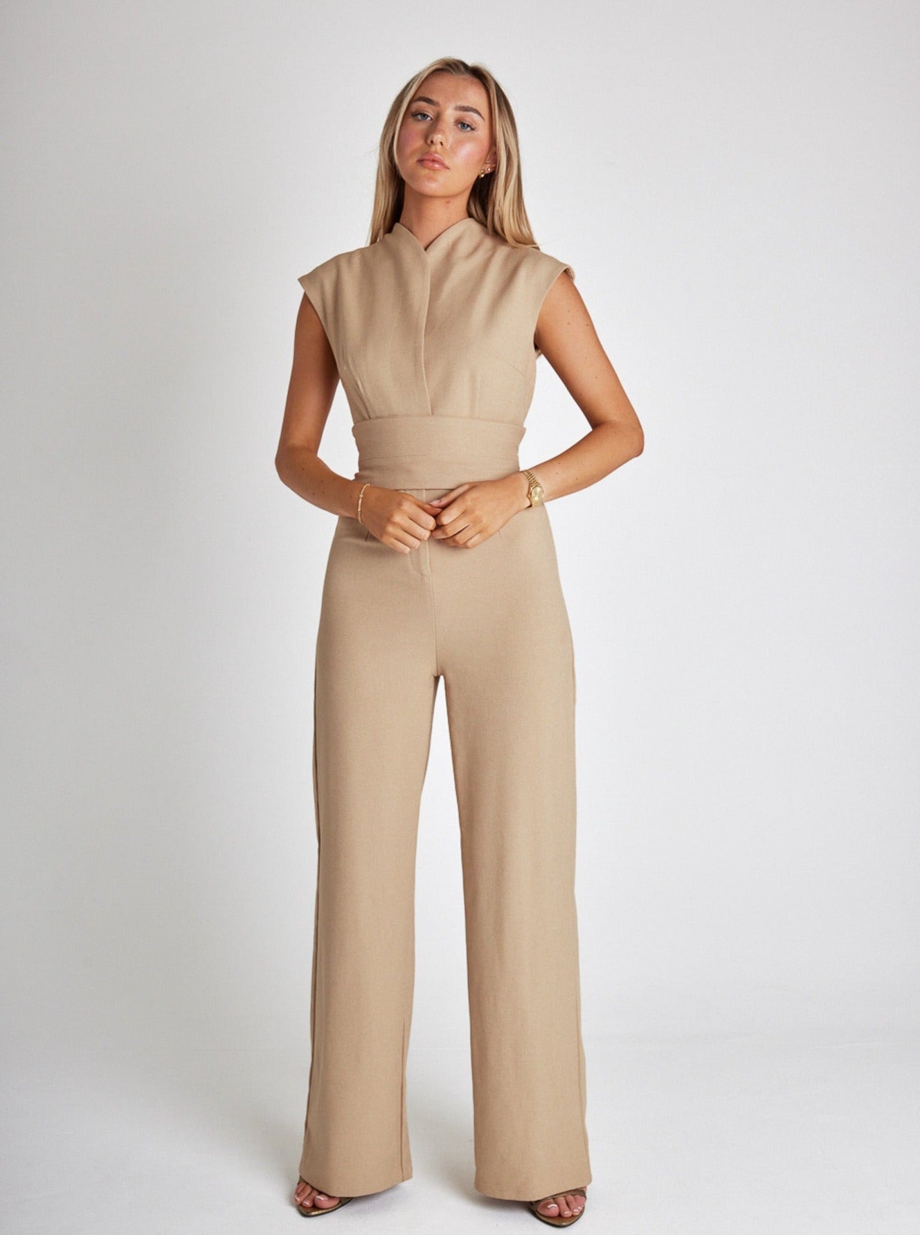 Stilla | Ærmeløs Jumpsuit med Let Snit