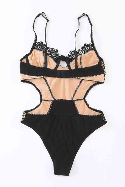 Stilla | Justerbar Spaghettistrop Tied Bodysuit