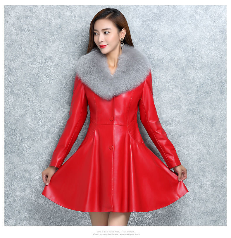 Stilla | Kvinders faux fox fur krave frakke