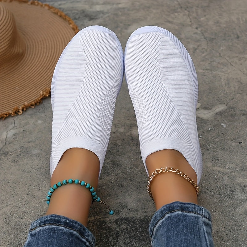 Stilla | Sommer Loafers Til Damer Lette Slip on Afslappet Sko Med En Komfortabel Sål