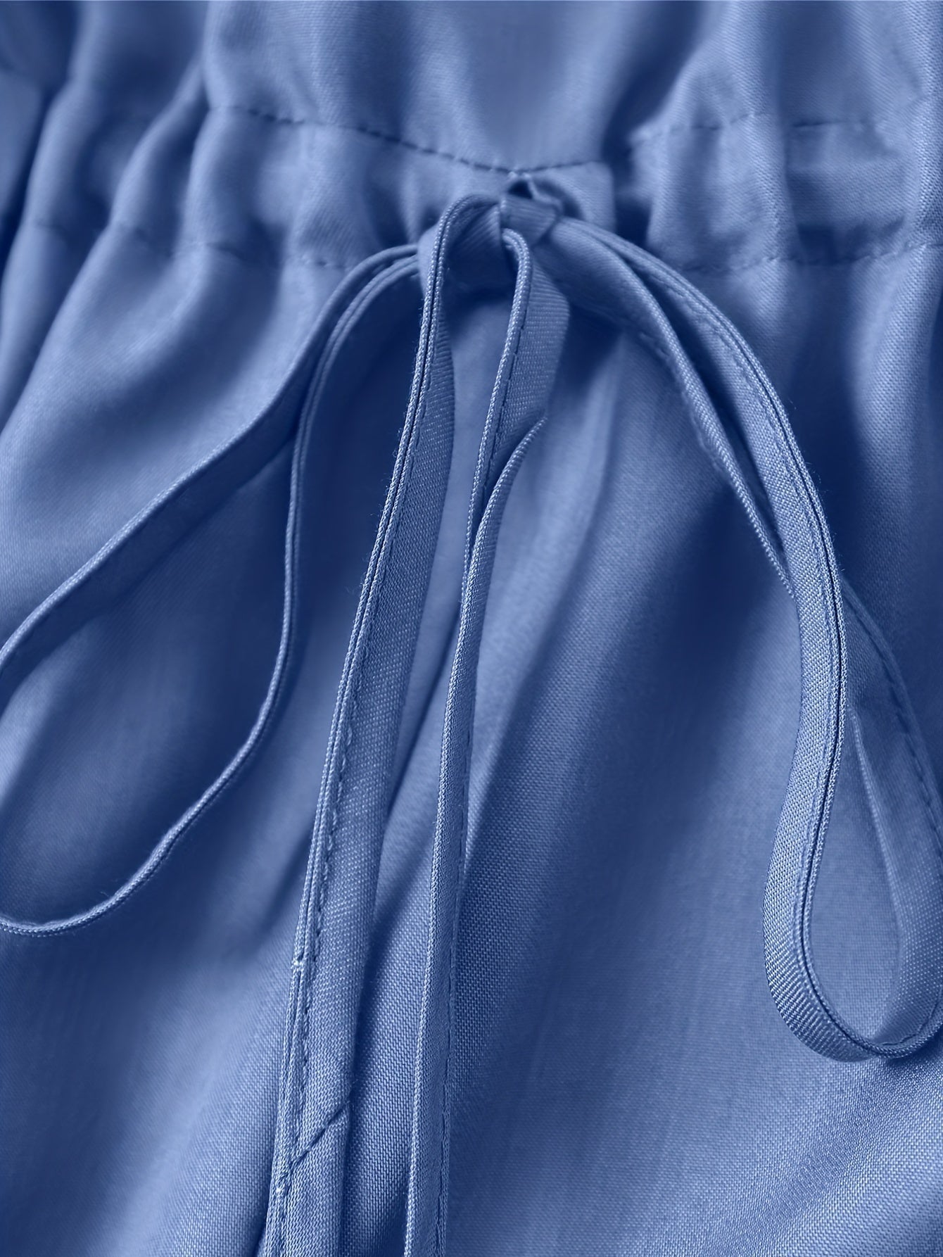 Stilla | Denim Jumpsuit Med Lynlås Foran Og Linning