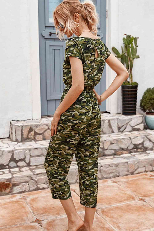 Stilla | Snoretræk Crop Leg Jumpsuit