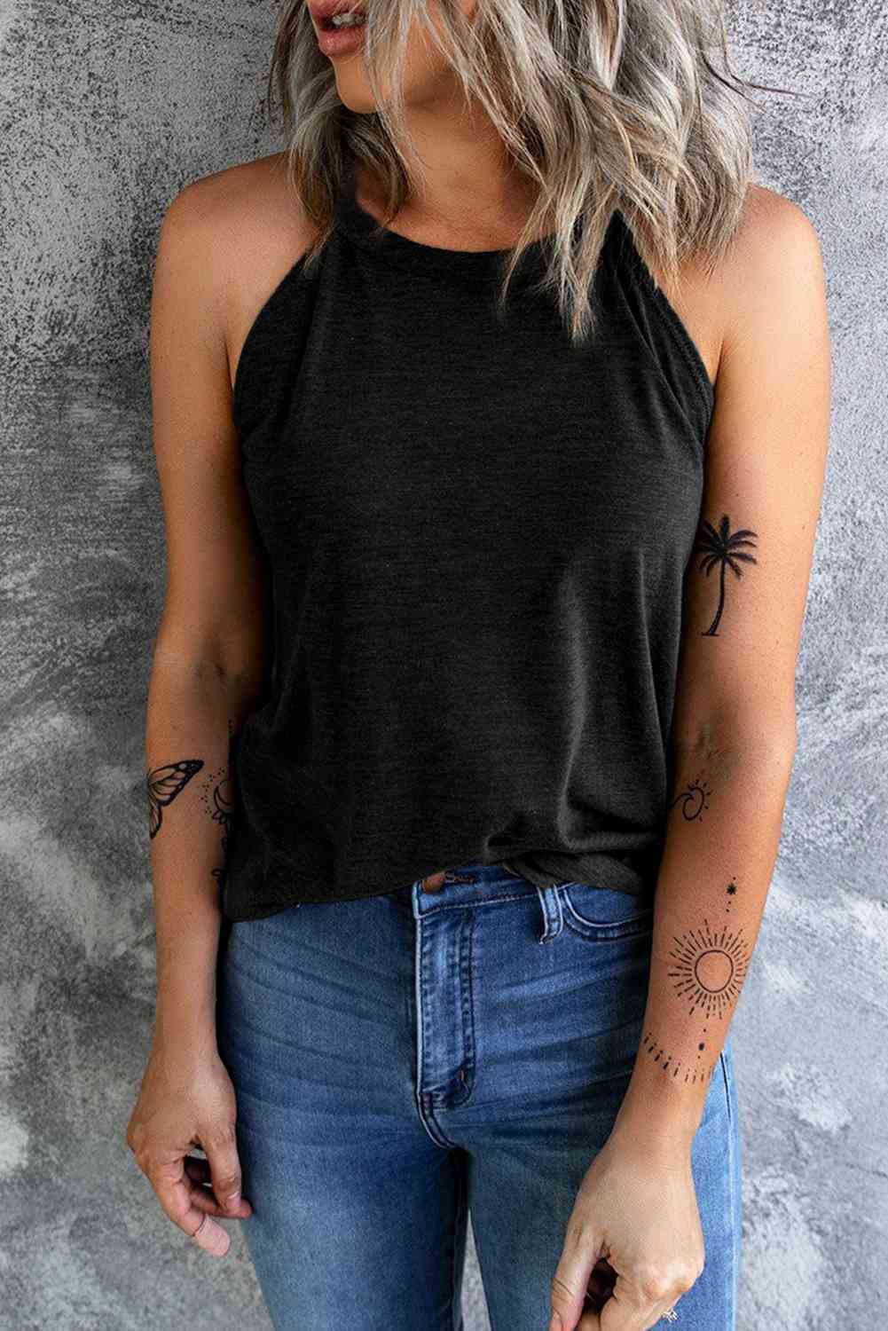 Stilla | Hem Grecian Tank Top