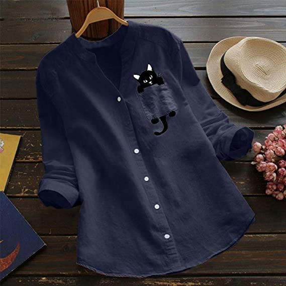 Stilla | Damest-shirt i Bomuld og Lær for Naturlig Komfort