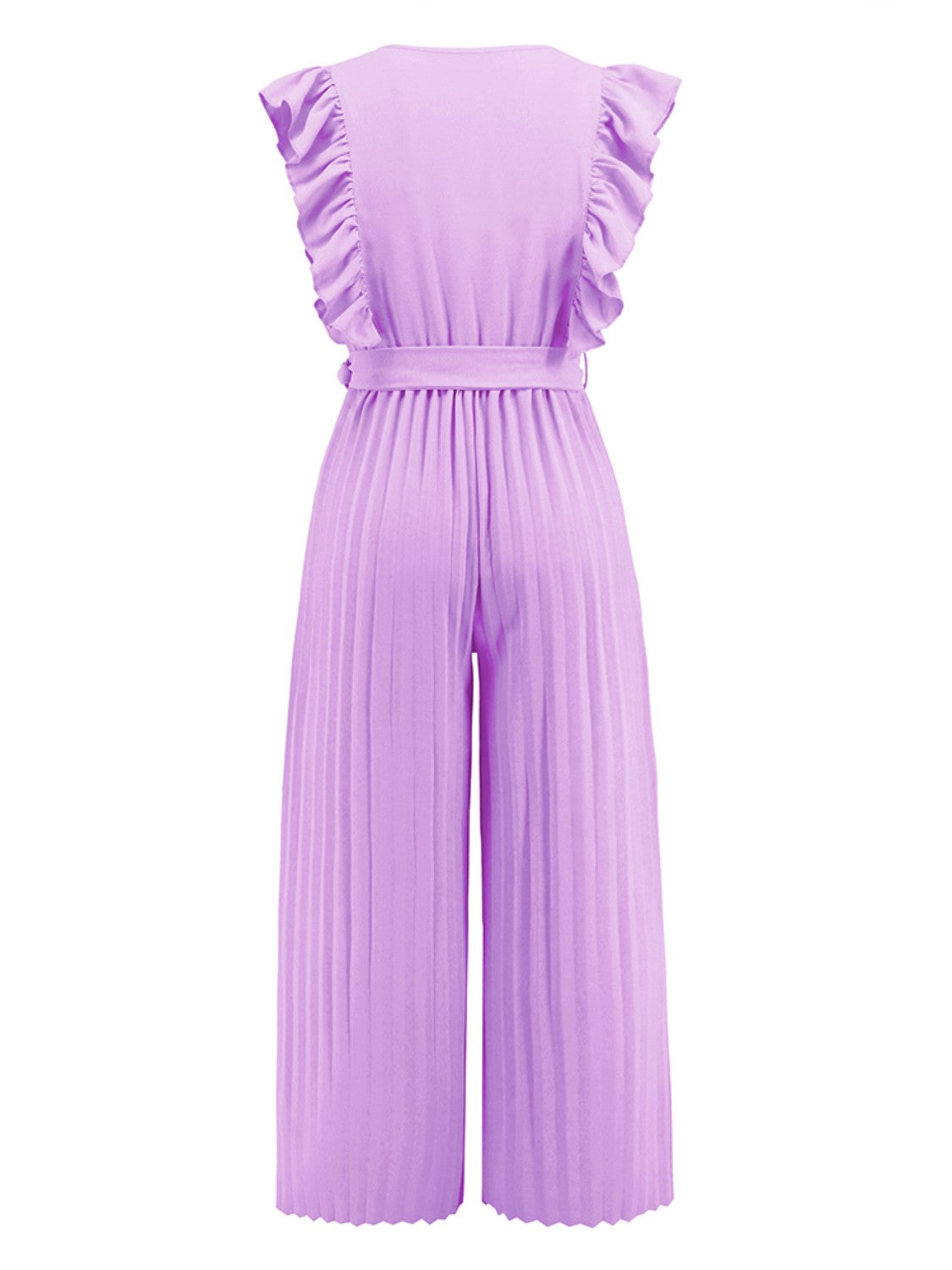 Stilla | Surplice Cap Sleeve Jumpsuit