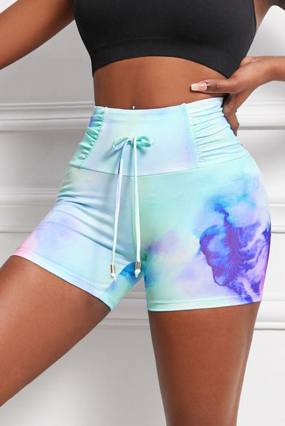 Stilla | Dye Detalje Rynket Sports Shorts
