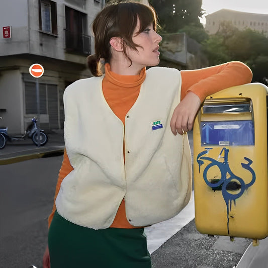 Stilla | Damevest med enkelt knaplukning