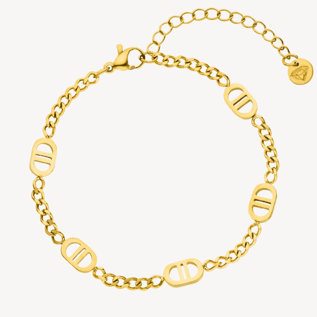 Stilla | Kvinders Oval Charms Bracelet