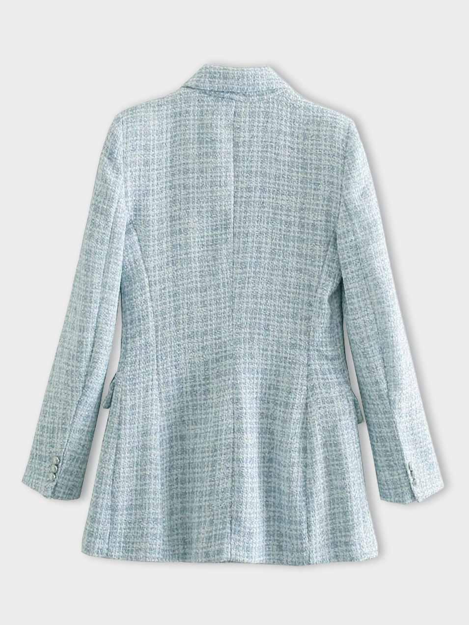 Stilla | Ternet Tweed Blå Jakke