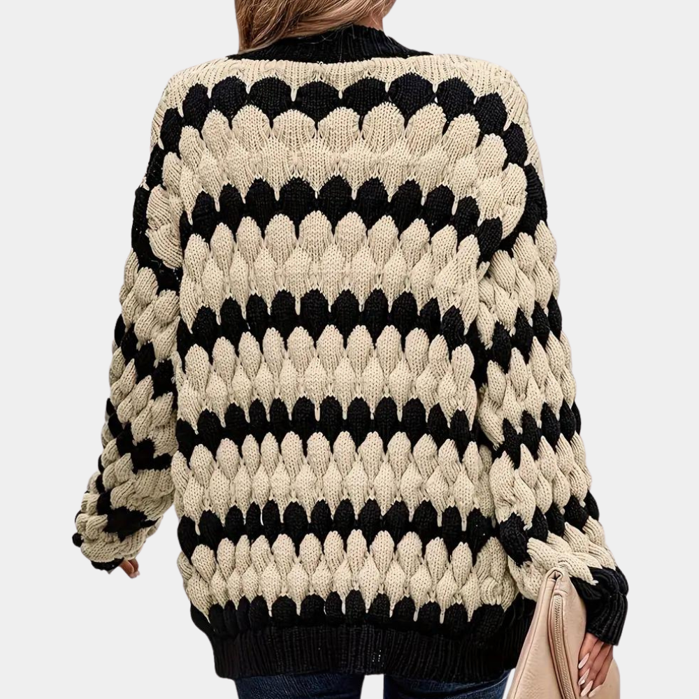 Stilla | Moderne Varm Strikket Cardigan Til Kvinder