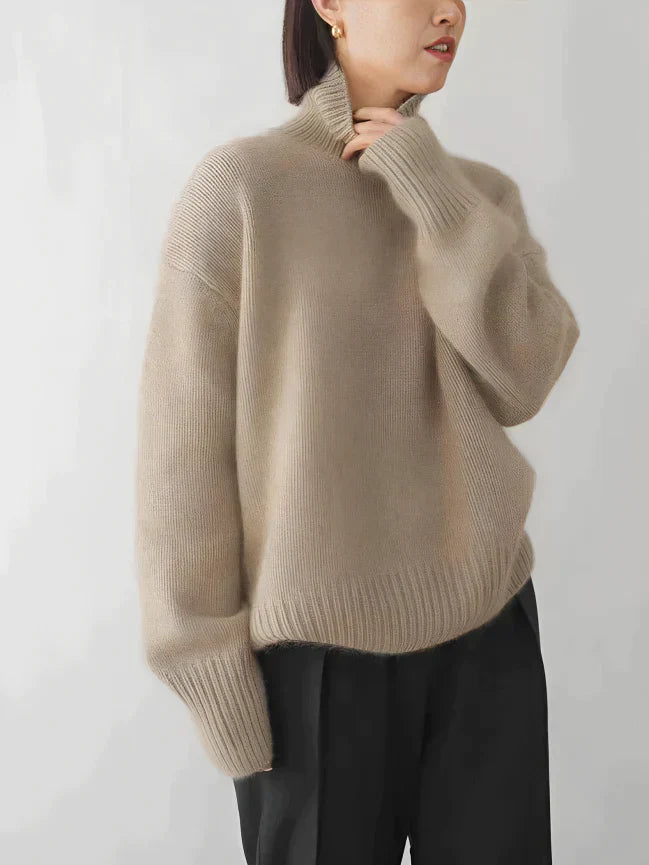 Stilla | Cashmere-trøje med rullekrave
