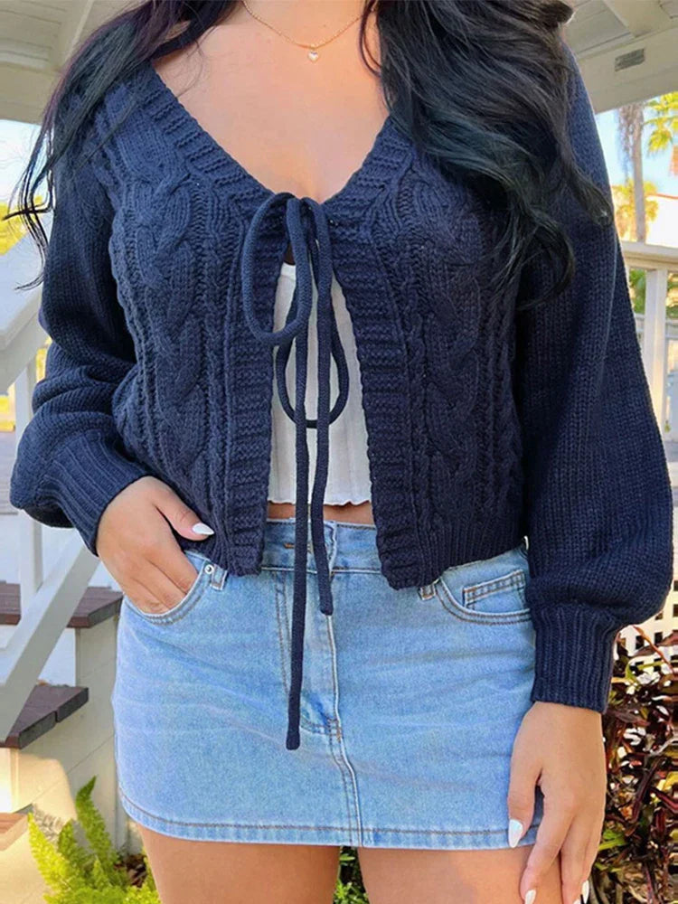 Stilla | Langærmet Strik Cardigan