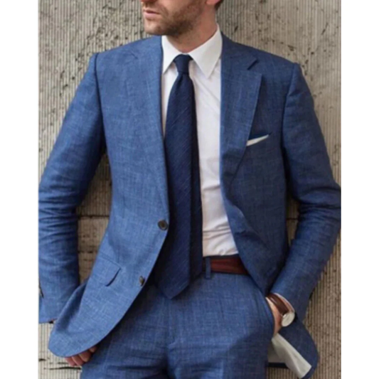 Stilla | Blazere Slim Fit Uldfornemmelse Revers To-Knap Dobbeltjakke