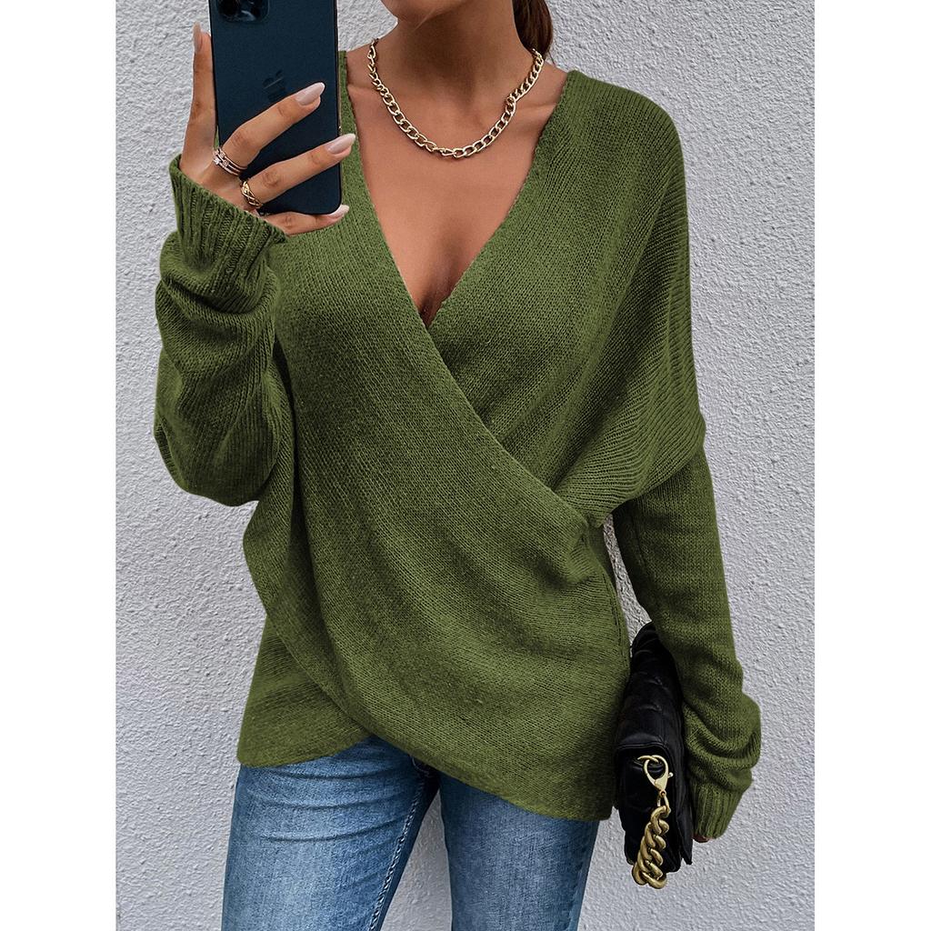 Stilla | Krydset sweater. Af berusende skønhed