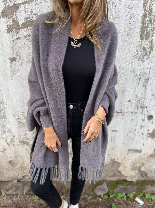 Stilla | Cardigan med frynser