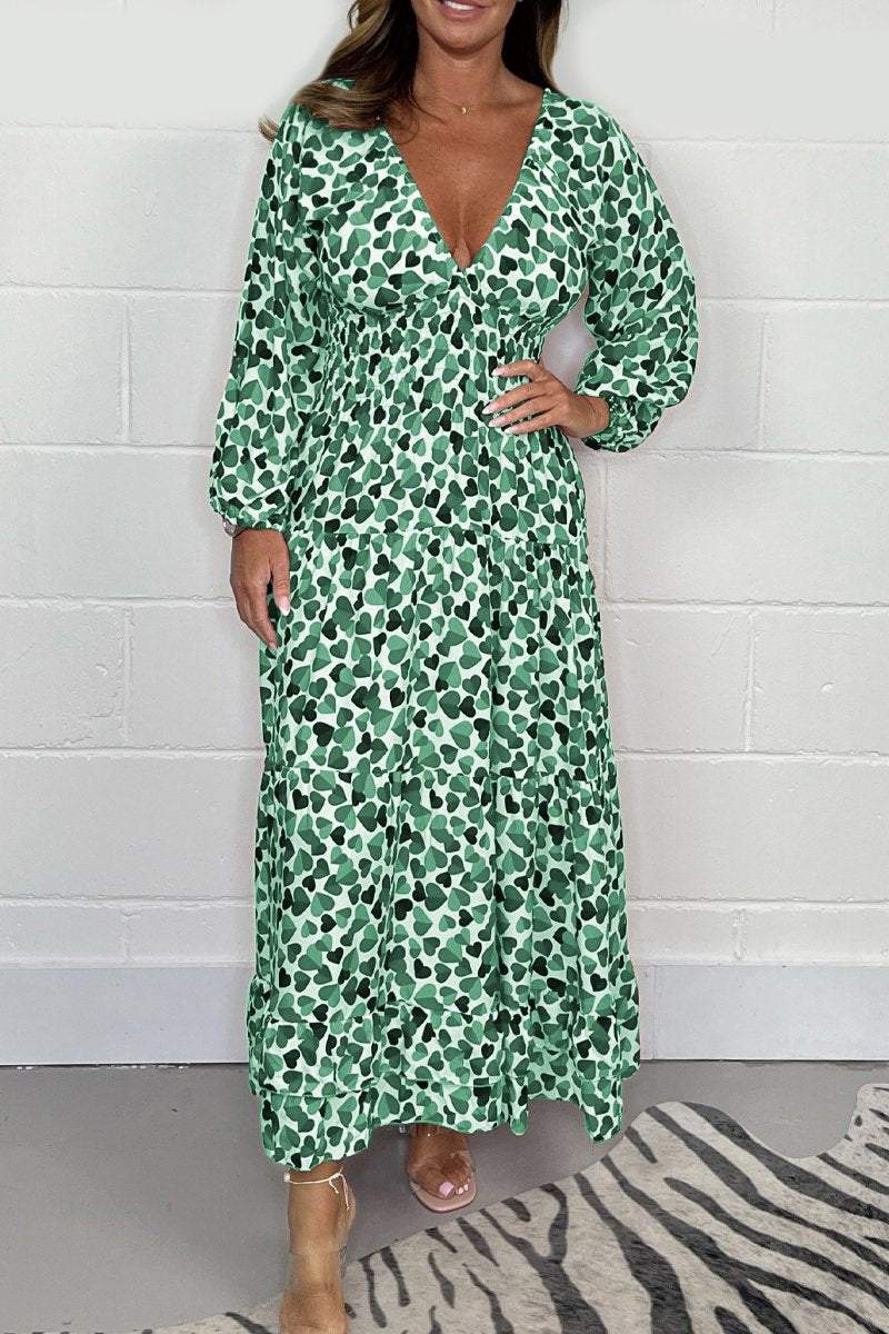 Stilla | Maxi Kjole Med Flydende Look