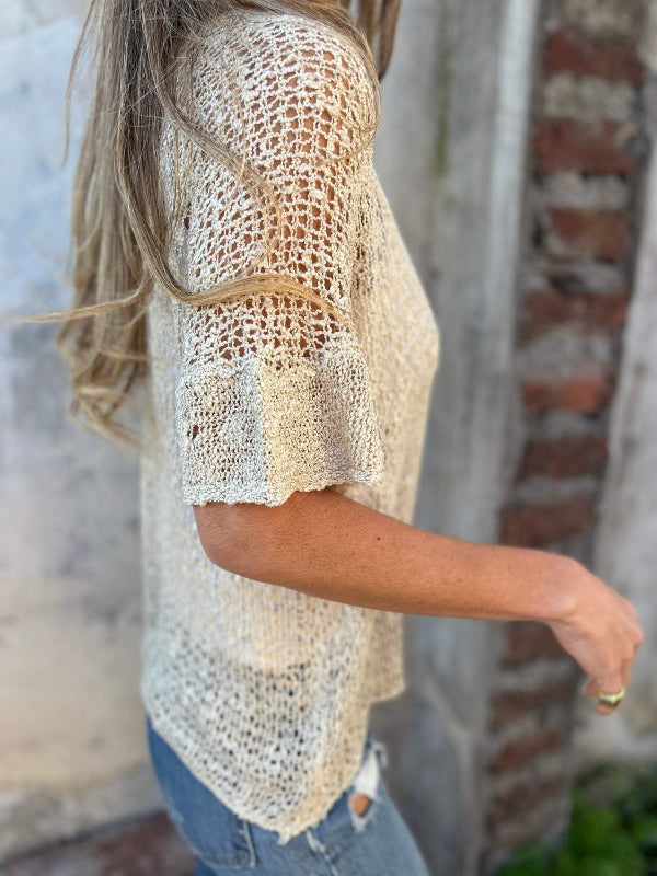 Stilla | Elegante Texturet Top