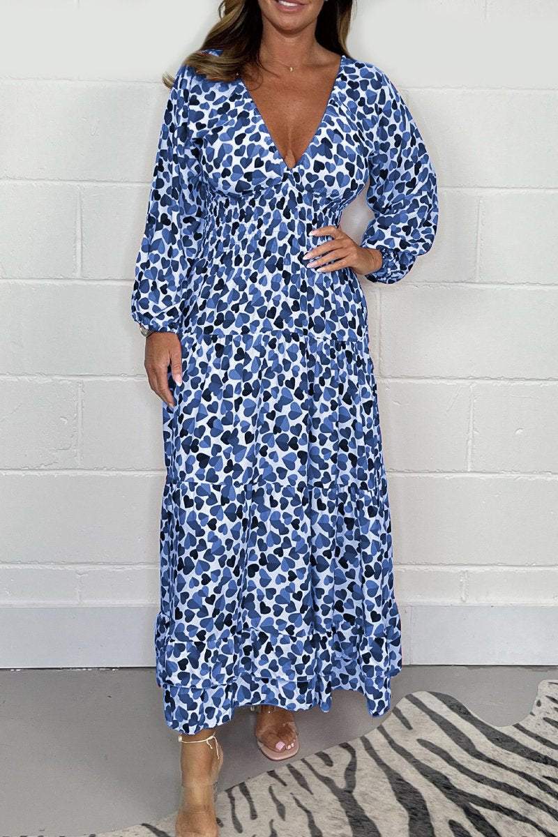 Stilla | Maxi Kjole Med Flydende Look