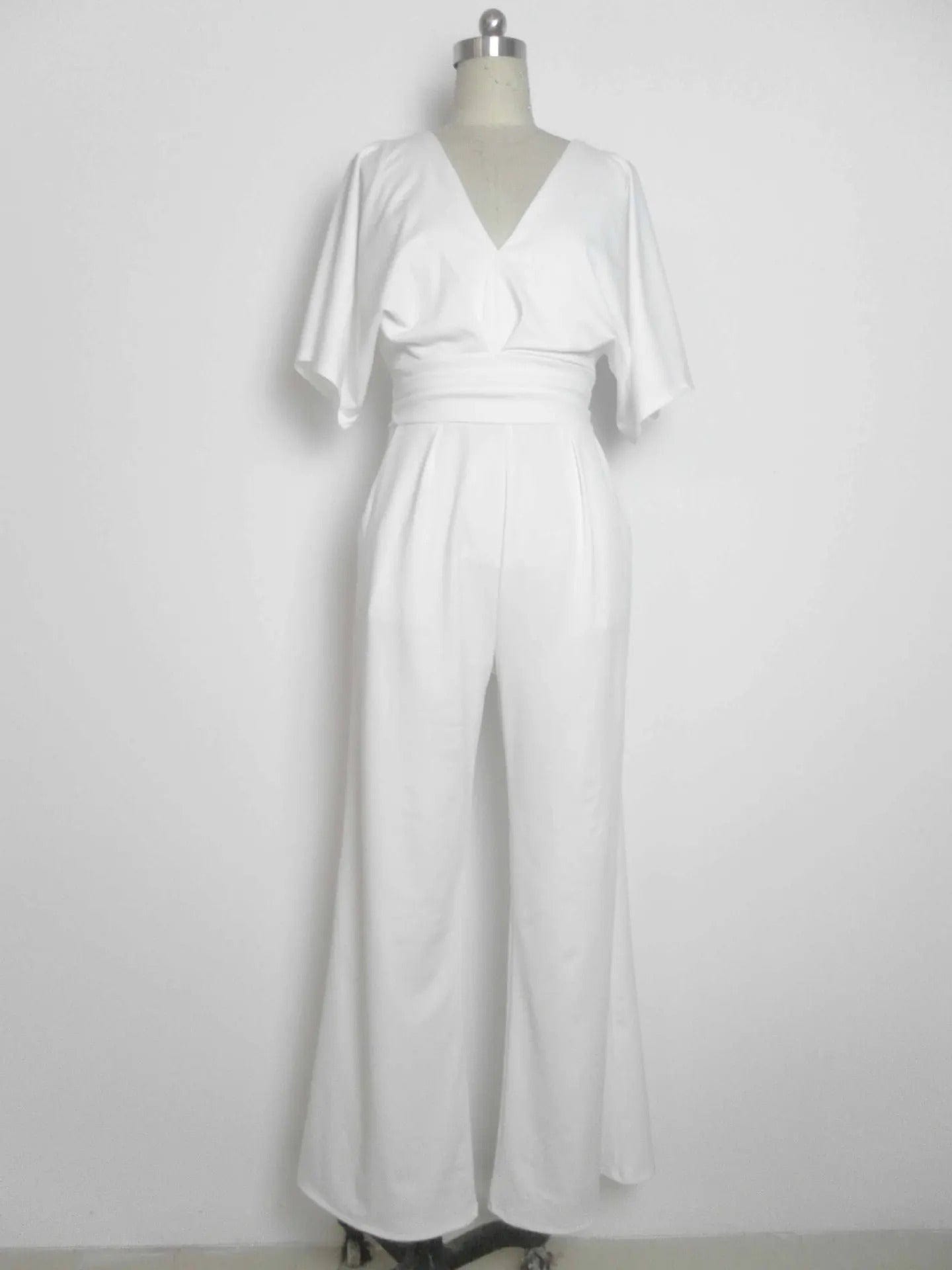 Stilla | Elegant V-udskæring Jumpsuit