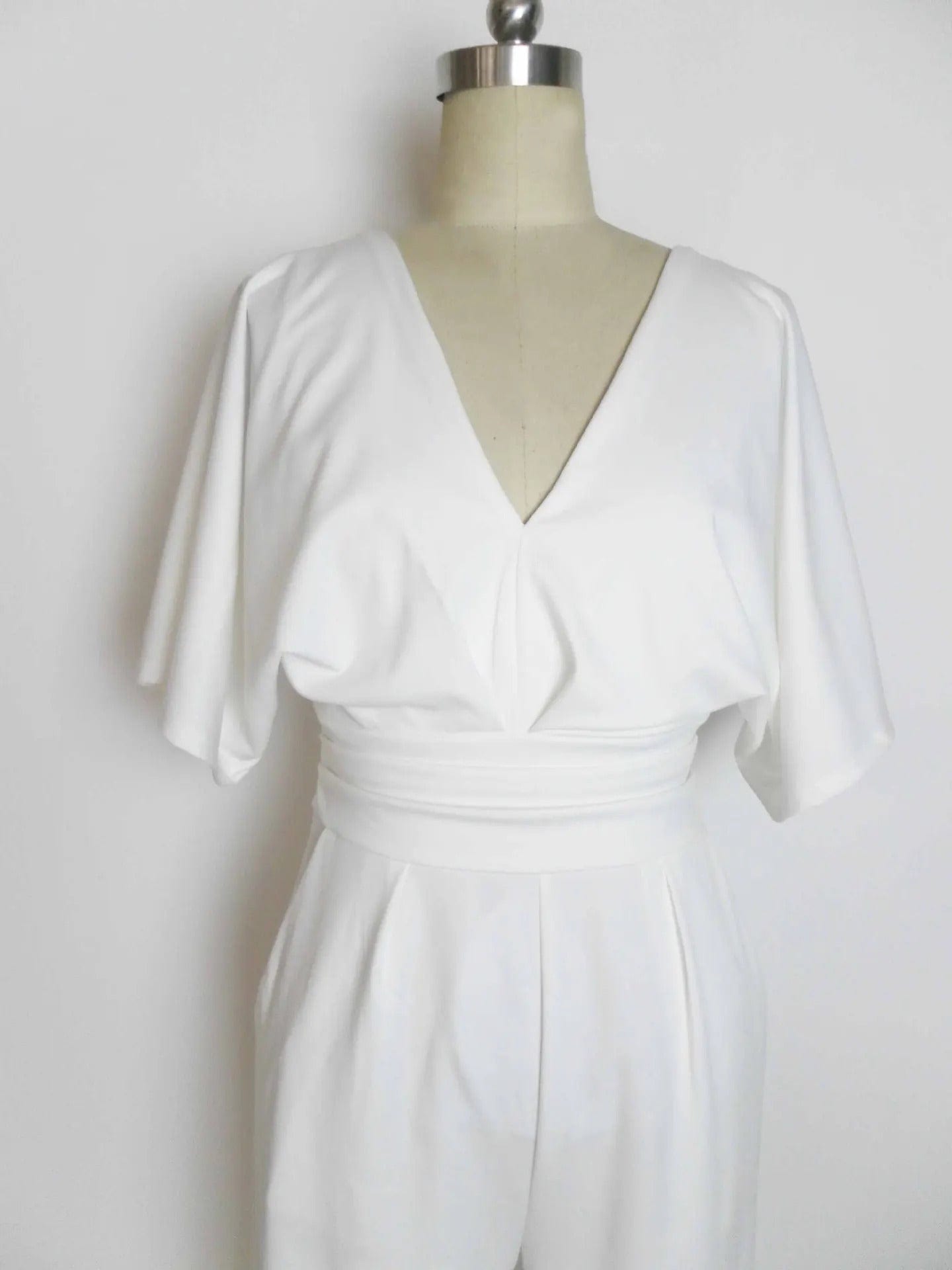 Stilla | Elegant V-udskæring Jumpsuit