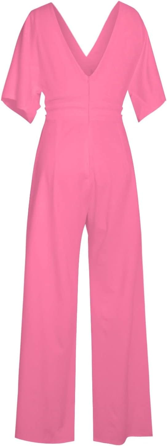 Stilla | Elegant V-udskæring Jumpsuit