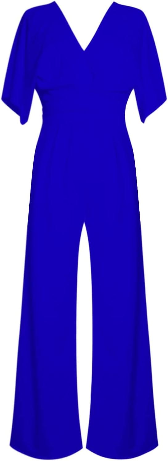 Stilla | Elegant V-udskæring Jumpsuit