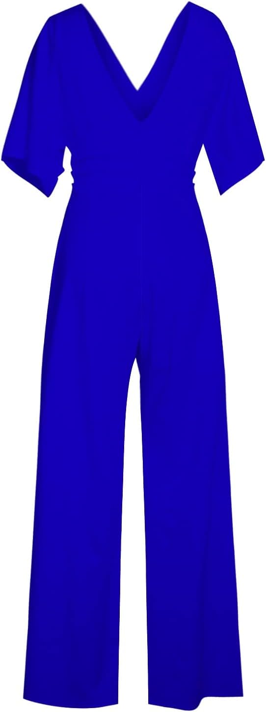 Stilla | Elegant V-udskæring Jumpsuit