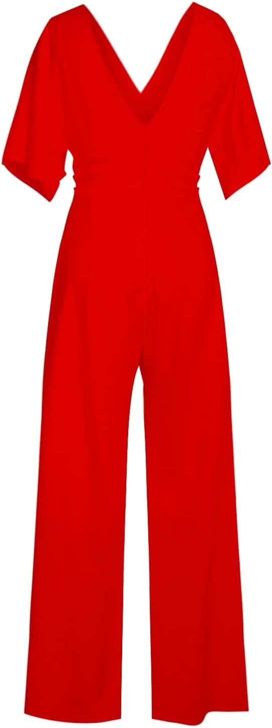 Stilla | Elegant V-udskæring Jumpsuit