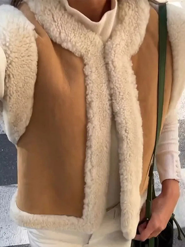 Stilla | Gilet Med Kunstpels Til Damer