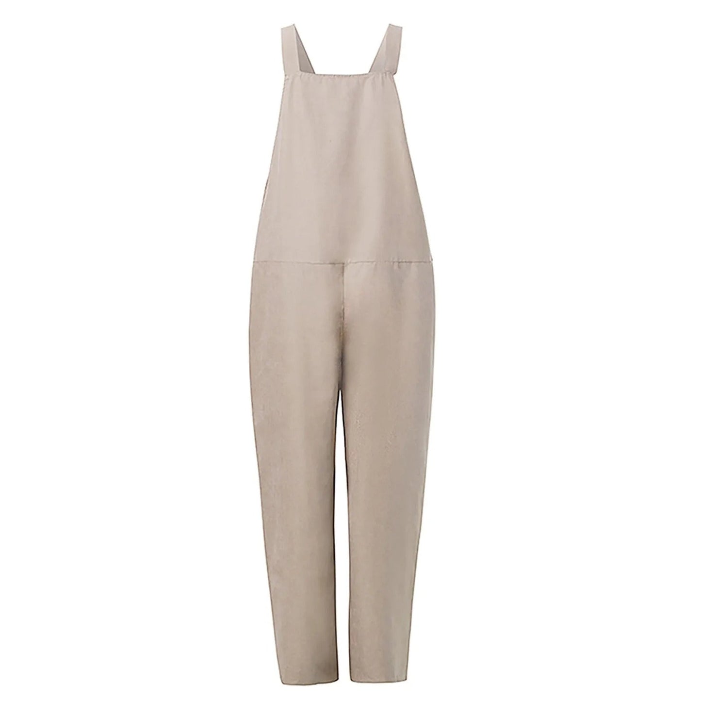 Stilla | Overalls Jumpsuit Lavet Af Løst Bundet Bomuld Og Hør