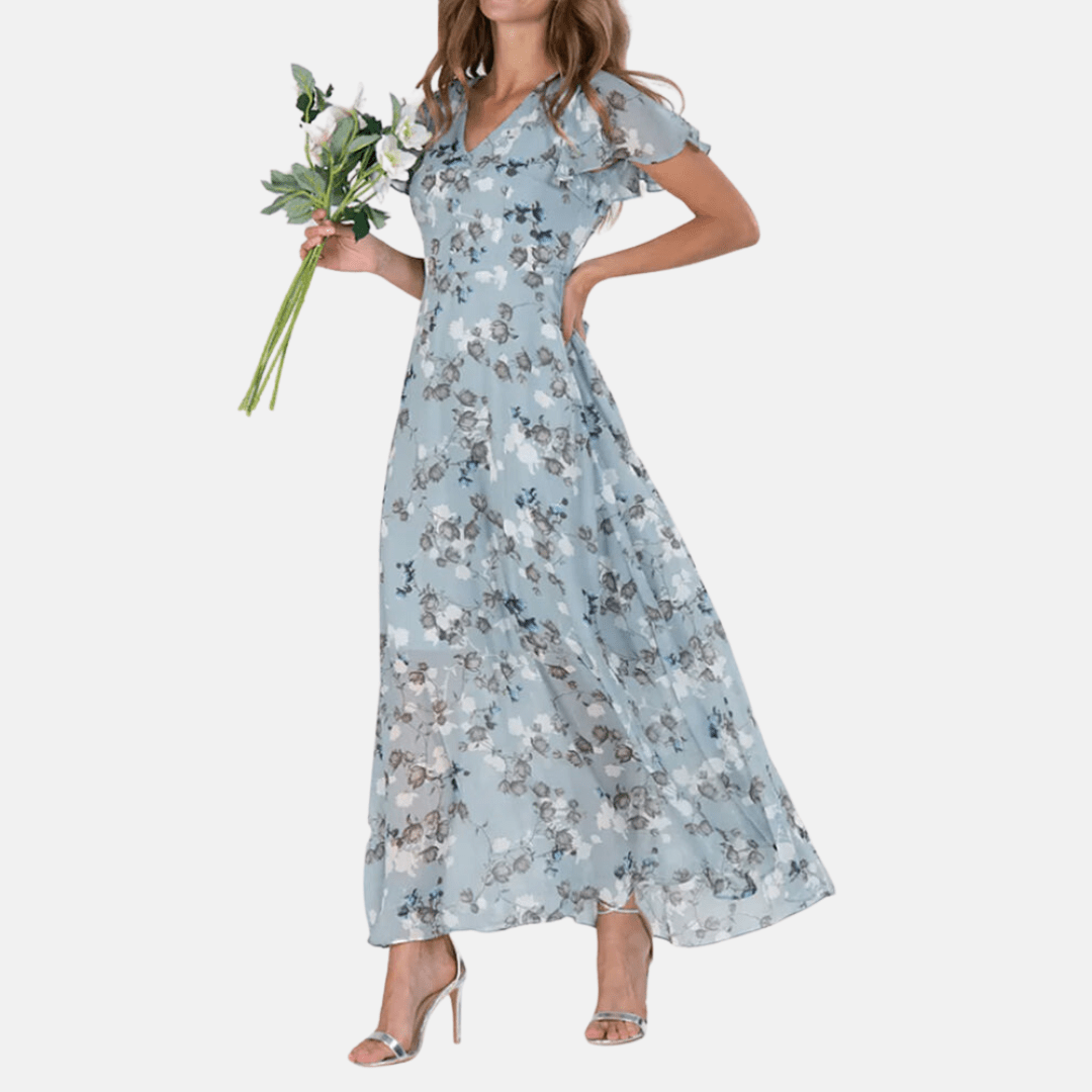 Stilla | Blomstret A-linje Kjole