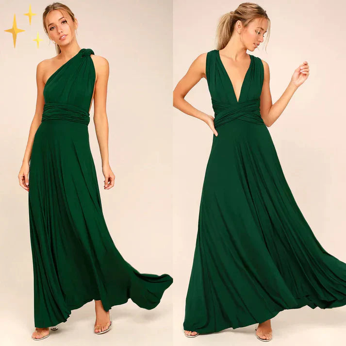 Stilla | Forandringsbart Elegant Kjole i Alsidig Wrap-look