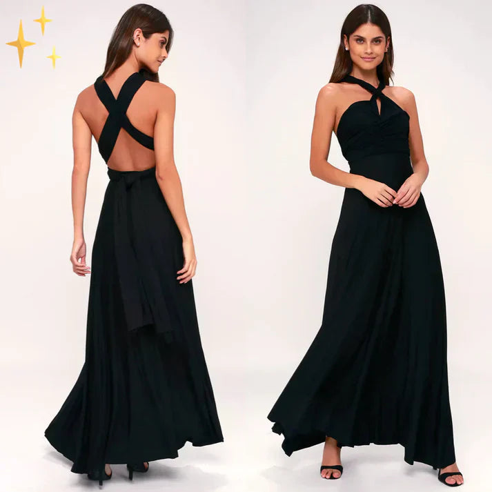 Stilla | Forandringsbart Elegant Kjole i Alsidig Wrap-look