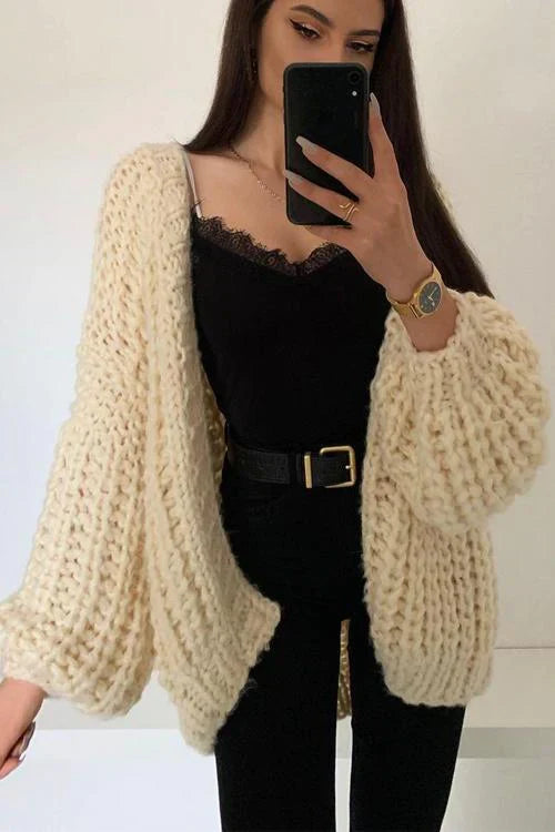 Stilla | Groft strikket Cardigan