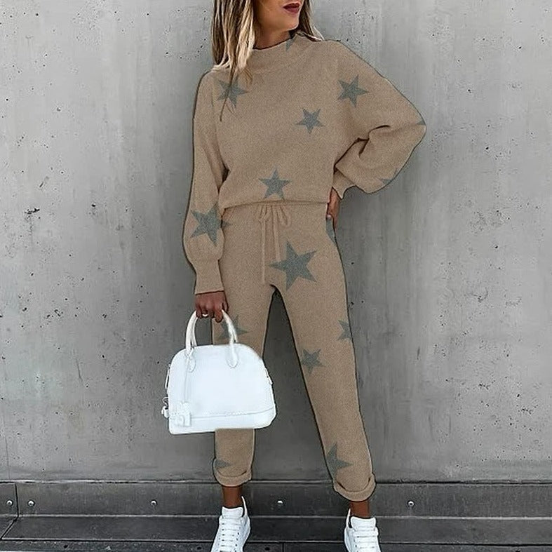 Stilla | Trendig Printed Tracksuit Til Kvinder