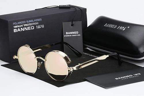 Stilla | Polariseret Steampunk Solbrille