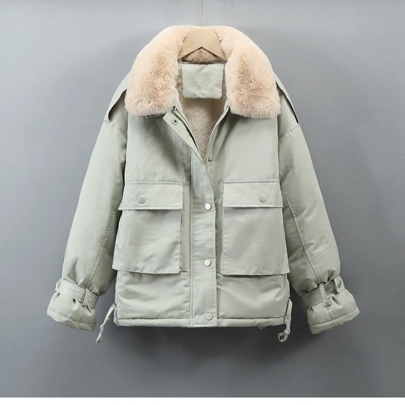 Stilla | Læder Lang Parka