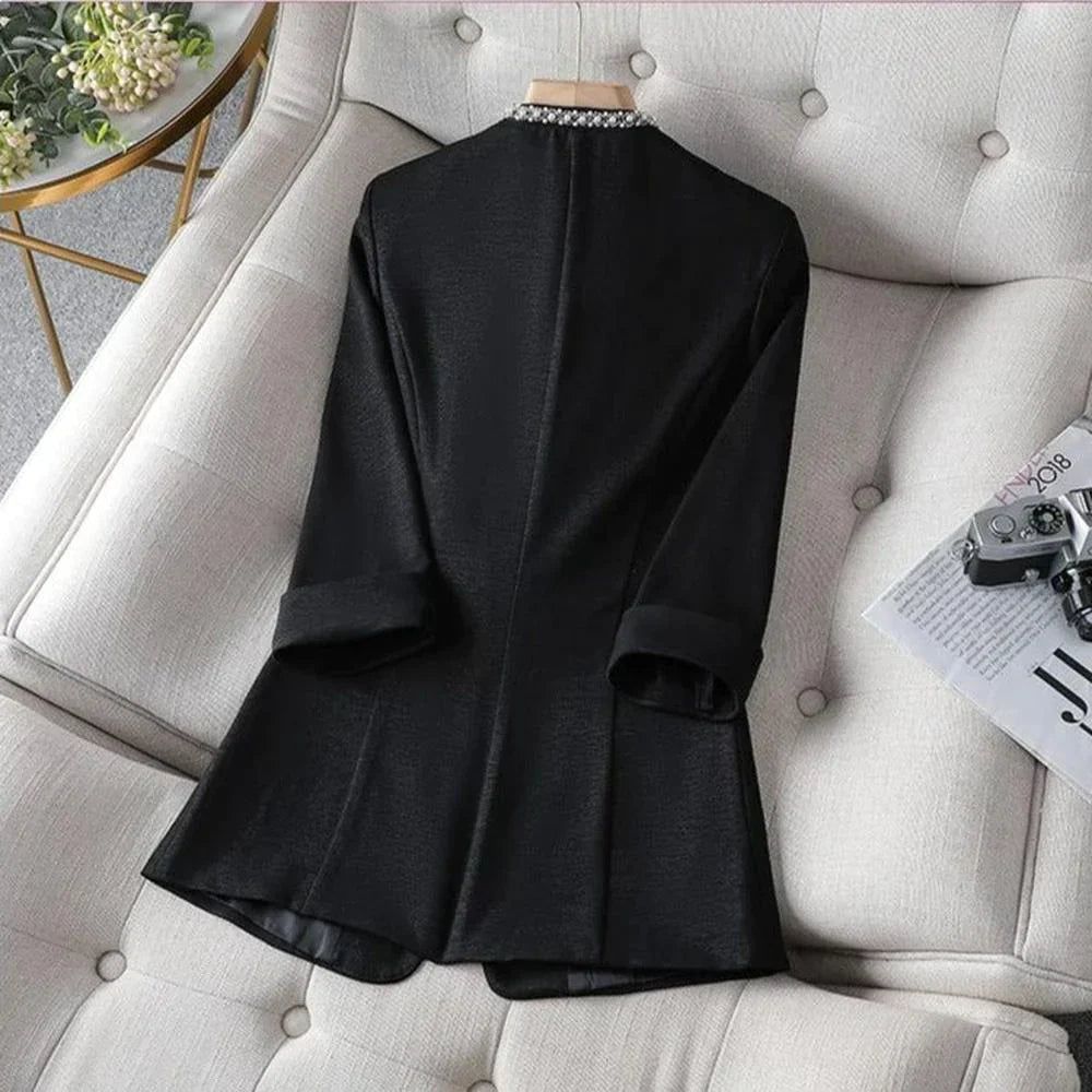 Stilla | Casual Blazer Med Halvlange Ærmer