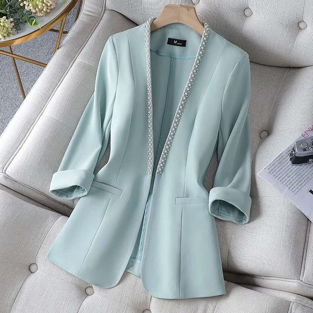 Stilla | Casual Blazer Med Halvlange Ærmer