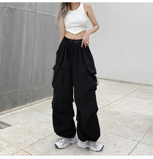 Stilla | Y2k Parachute Cargo Bukser