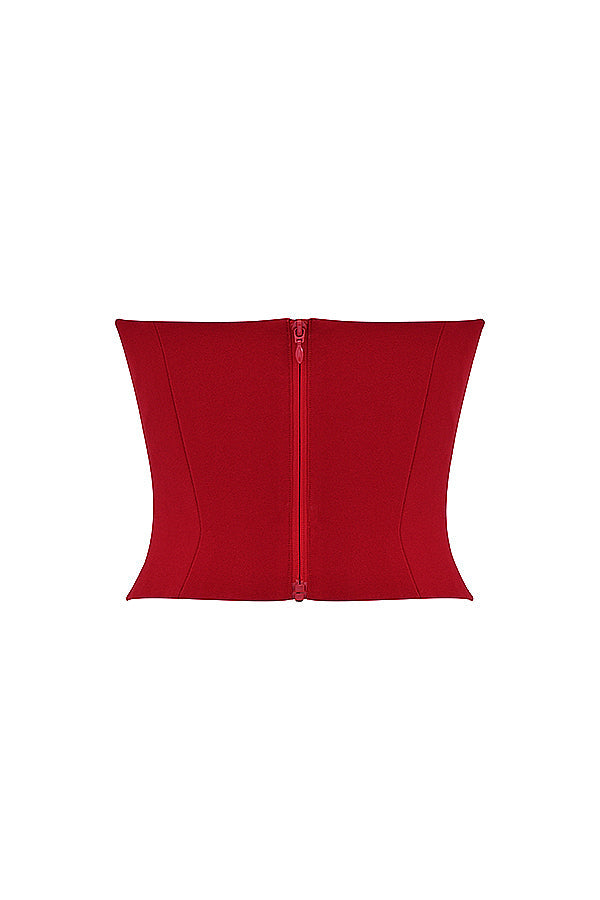 Stilla | Red Rose Taucha Korset Med Maxi Nederdel