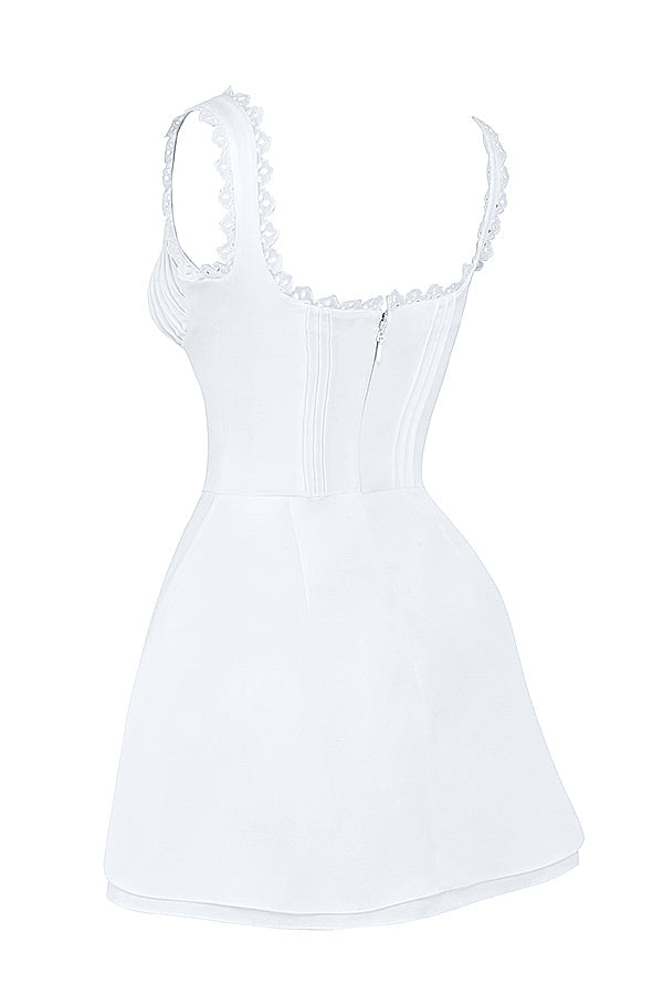 Stilla | Pin Tuck Minikjole