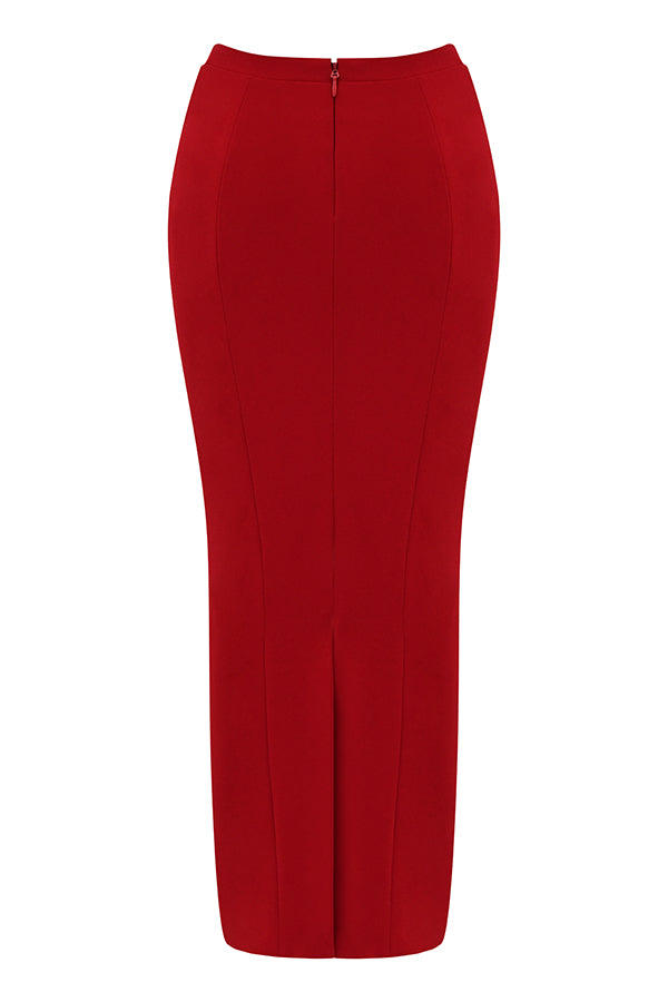 Stilla | Red Rose Taucha Korset Med Maxi Nederdel