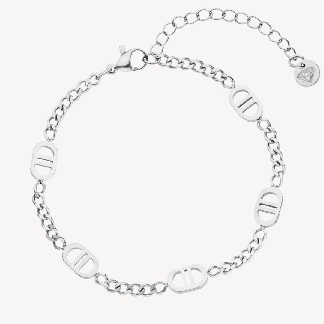 Stilla | Kvinders Oval Charms Bracelet