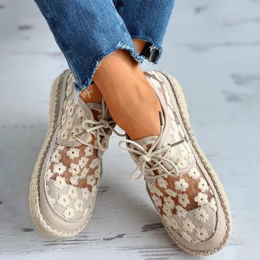 Stilla | Sneakers Med Broderi