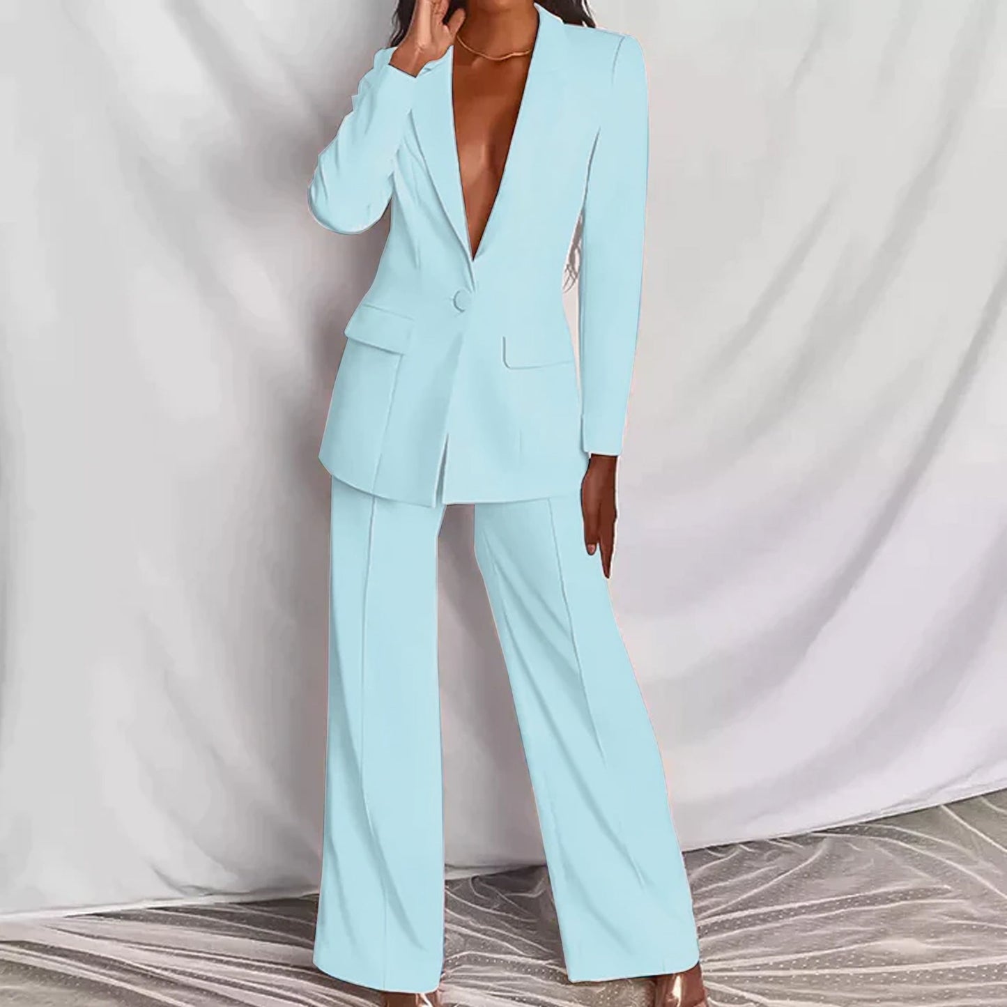 Stilla | Elegant Ensemble Bestående Af En Fin Blazer Og Elegante Bukser