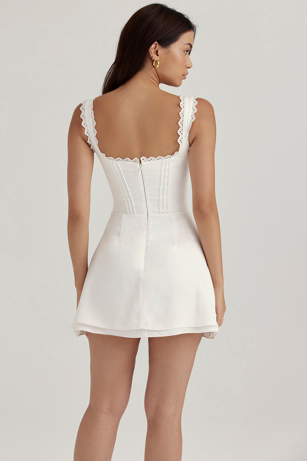 Stilla | Pin Tuck Minikjole